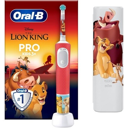 Электрическая зубная щетка Pro Kids Lion King Oral-B
Электрическая зубная щетка Pro Kids Lion King Oral-B