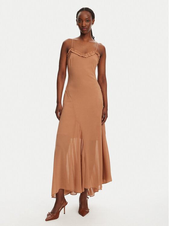 Коктейльное платье стандартный крой Tatian Frill Trim 59885DB Bardot, коричневый
Коктейльное платье стандартный крой Tatian Frill Trim 59885DB Bardot, коричневый