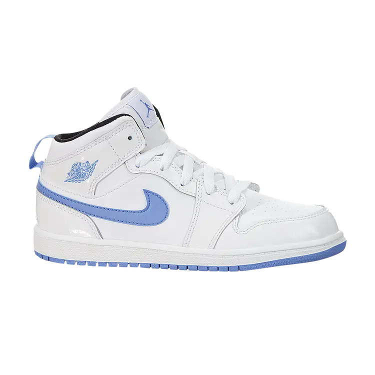 Кроссовки Air Jordan 1 Retro Mid BP 'Legend Blue', белый
Кроссовки Air Jordan 1 Retro Mid BP 'Legend Blue', белый