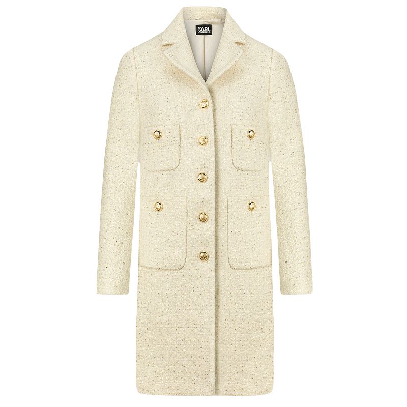 KARL LAGERFELD / Karl Lagerfeld Jeans Кремовое пальто KARL LAGERFELD FW24, Ecru
KARL LAGERFELD / Karl Lagerfeld Jeans Кремовое пальто KARL LAGERFELD FW24, Ecru