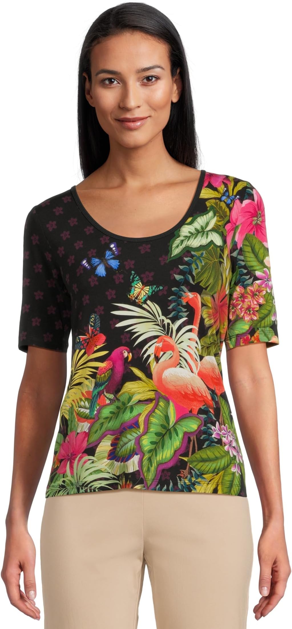 Футболка Johnny Was The Janie Favorite Scoop Neck Fitted Tee, цвет Amorina
Футболка Johnny Was The Janie Favorite Scoop Neck Fitted Tee, цвет Amorina