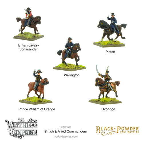 Фигурки Black Powder Epic Battles: Napoleonic British & Allied Commanders
Фигурки Black Powder Epic Battles: Napoleonic British & Allied Commanders