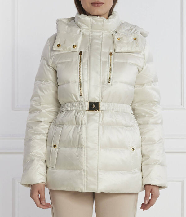 Пуховик Regular fit Lauren Ralph Lauren, белый 
Пуховик Regular fit Lauren Ralph Lauren, белый