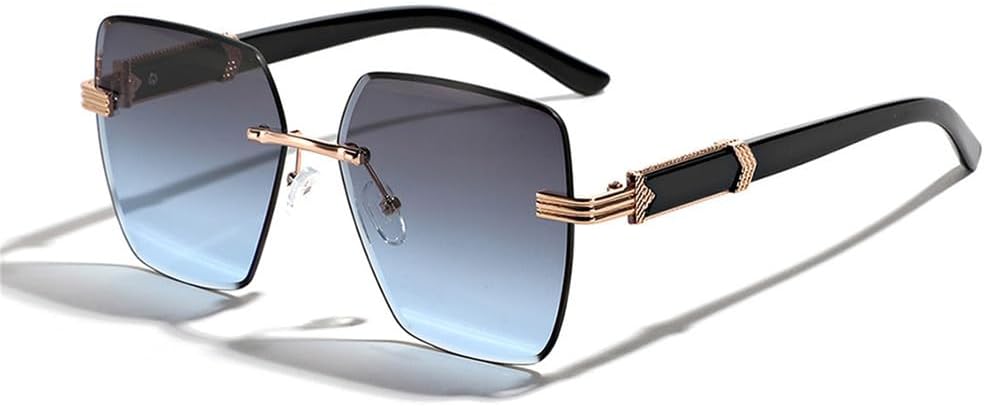 Ретро-солнцезащитные очки большого размера без оправы для женщин и мужчин, винтажные солнцезащитные очки с защитой от УФ-излучения UV400 для использования на открытом воздухе HCPIHF, 4
Ретро-солнцезащитные очки большого размера без оправы для женщин и мужчин, винтажные солнцезащитные очки с защитой от УФ-излучения UV400 для использования на открытом воздухе HCPIHF, 4