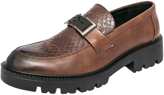 Мужские классические кожаные лоферы Zestrelax, деловые мокасины, без шнурков, повседневные, удобные, для вечеринок и свадеб, коричневый
Мужские классические кожаные лоферы Zestrelax, деловые мокасины, без шнурков, повседневные, удобные, для вечеринок и свадеб, коричневый