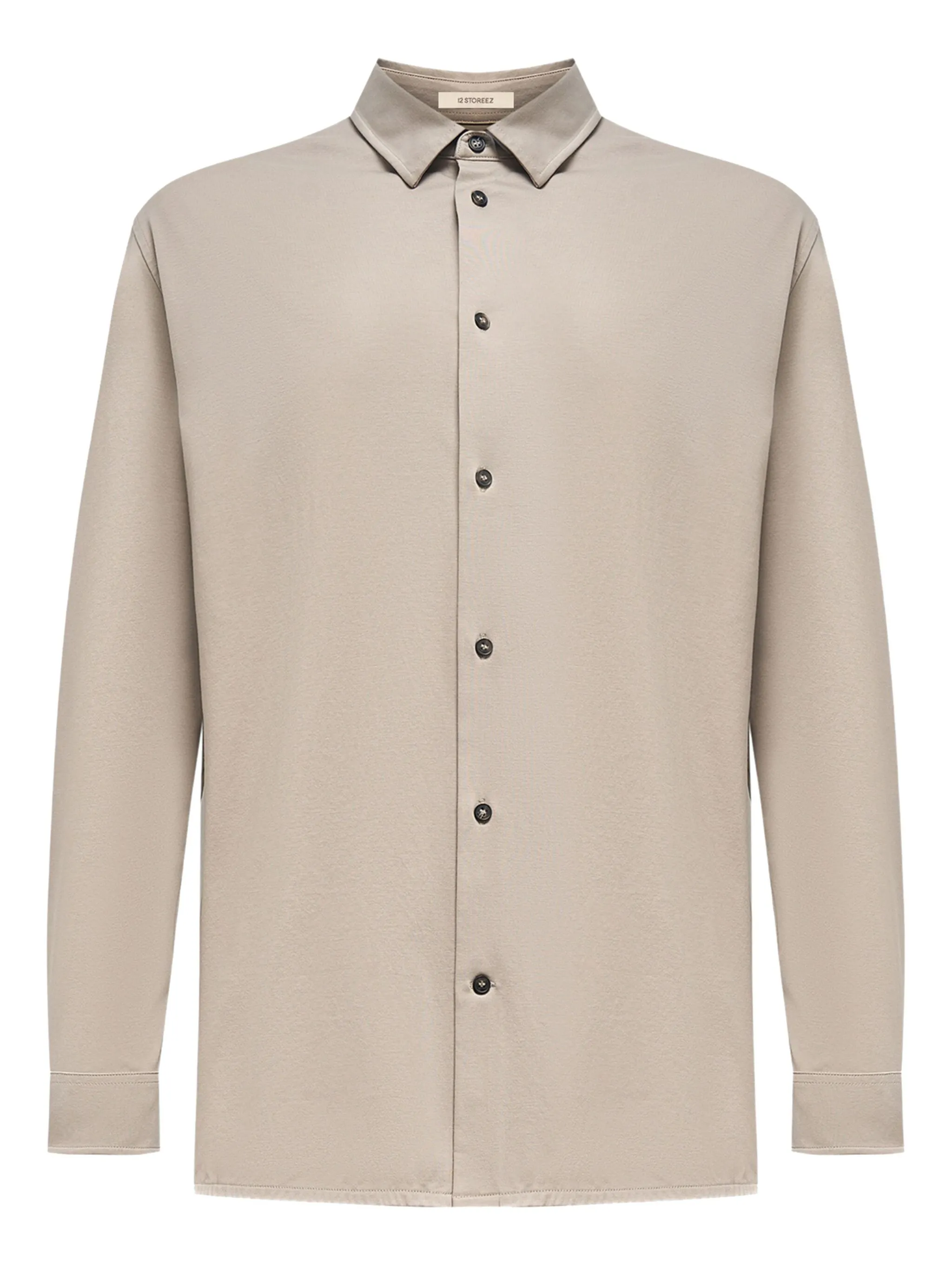 Рубашка на пуговицах 12 Storeez, бежевый
Рубашка на пуговицах 12 Storeez, бежевый