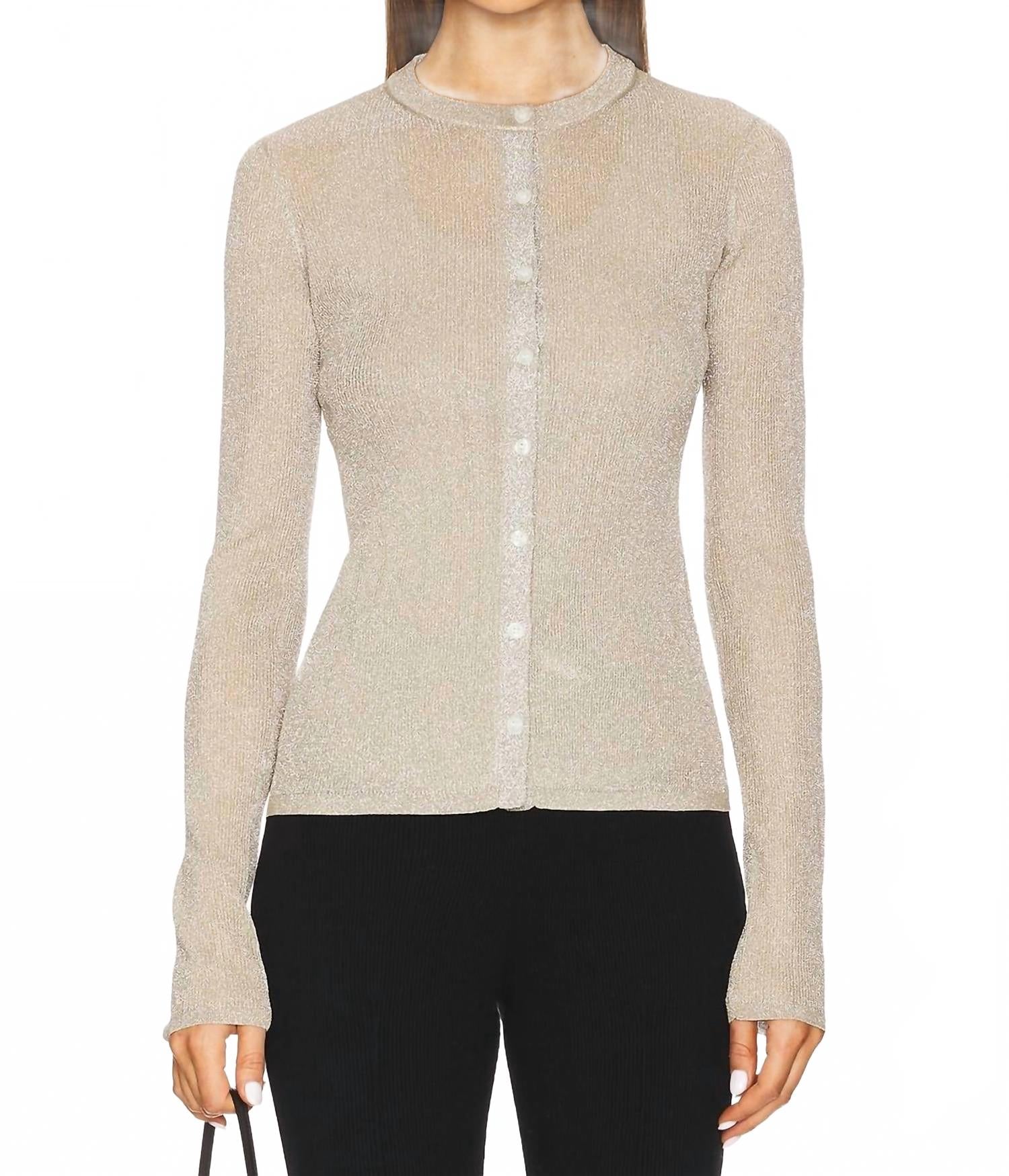 Кардиган Fisher в светло-золотом цвете A.L.C.
Кардиган Fisher в светло-золотом цвете A.L.C.