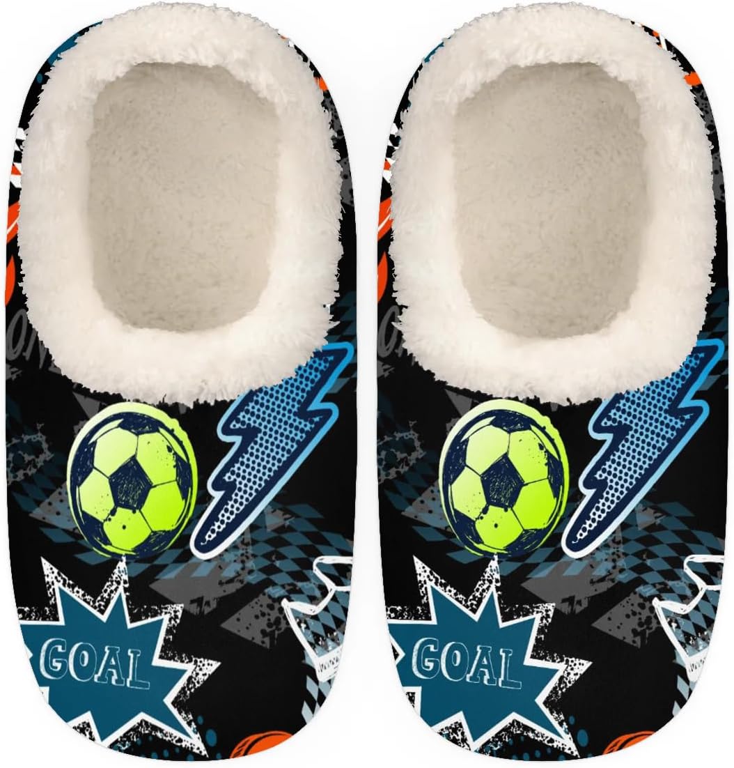 Тапочки QsirBC для женщин и мужчин, мягкие тапочки с эффектом памяти, противоскользящие подошвы, для дома и улицы, уютные, теплые и пушистые, Soccer Shoes M
Тапочки QsirBC для женщин и мужчин, мягкие тапочки с эффектом памяти, противоскользящие подошвы, для дома и улицы, уютные, теплые и пушистые, Soccer Shoes M
