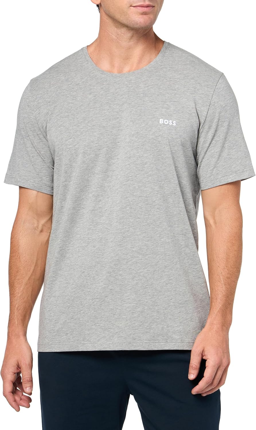 Мужская хлопковая футболка для дома BOSS Mix&Match с круглым вырезом, Cashmere Grey, Серый, Мужская хлопковая футболка для дома BOSS Mix&Match с круглым вырезом, Cashmere Grey
Мужская хлопковая футболка для дома BOSS Mix&Match с круглым вырезом, Cashmere Grey, Серый, Мужская хлопковая футболка для дома BOSS Mix&Match с круглым вырезом, Cashmere Grey