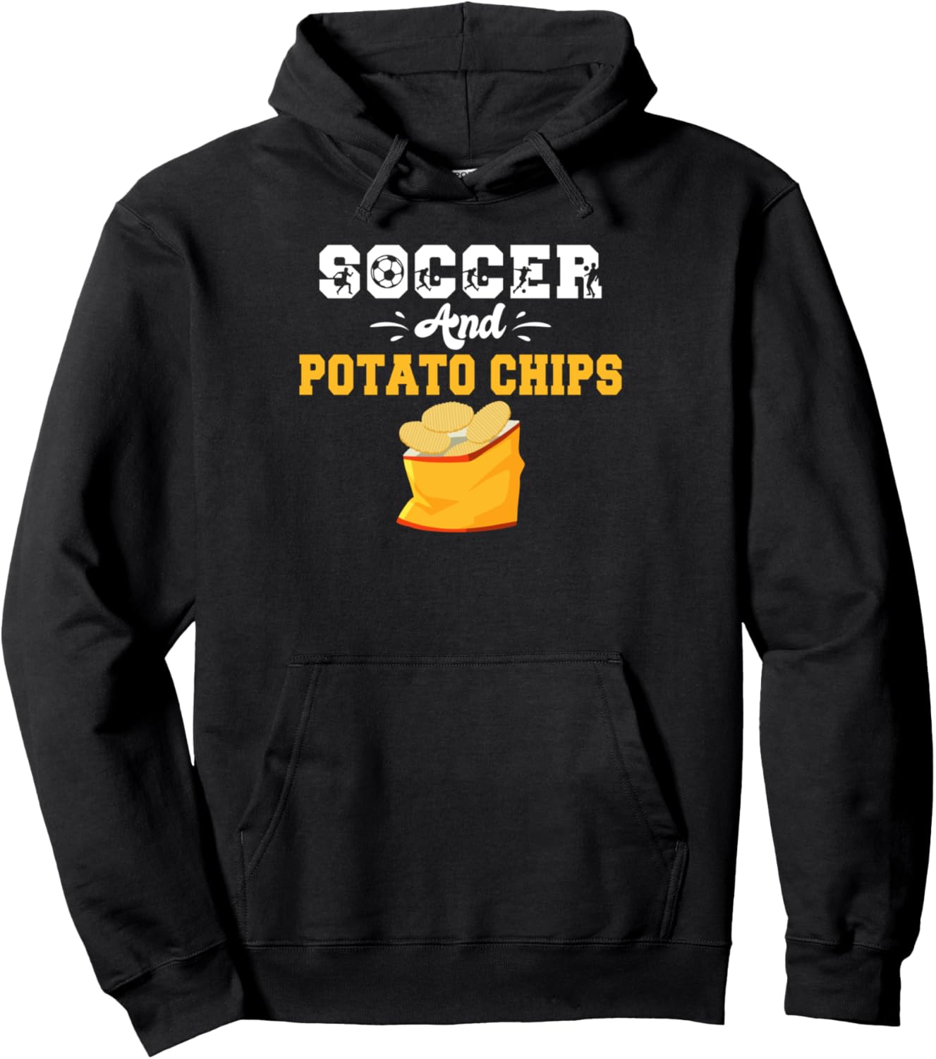 Толстовка с надписью «Футбол и картофельные чипсы» Potato Chips Gift, черный
Толстовка с надписью «Футбол и картофельные чипсы» Potato Chips Gift, черный