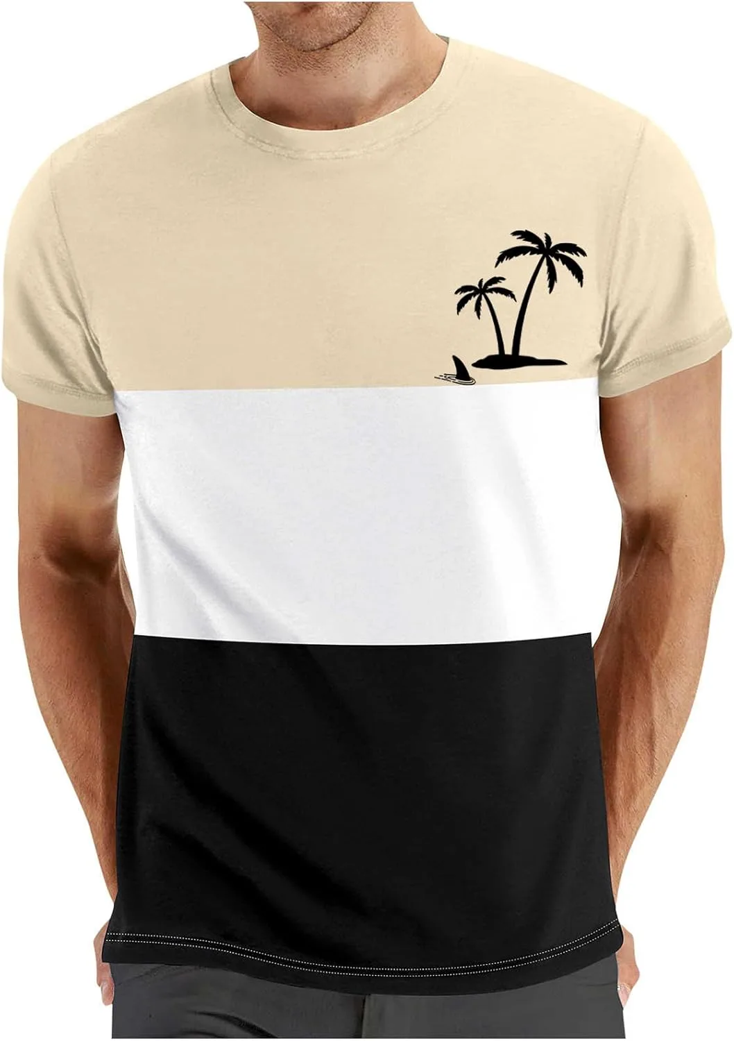 Мужская футболка Classic Crew Neck с коротким рукавом и принтом Coconut Palm
Мужская футболка Classic Crew Neck с коротким рукавом и принтом Coconut Palm