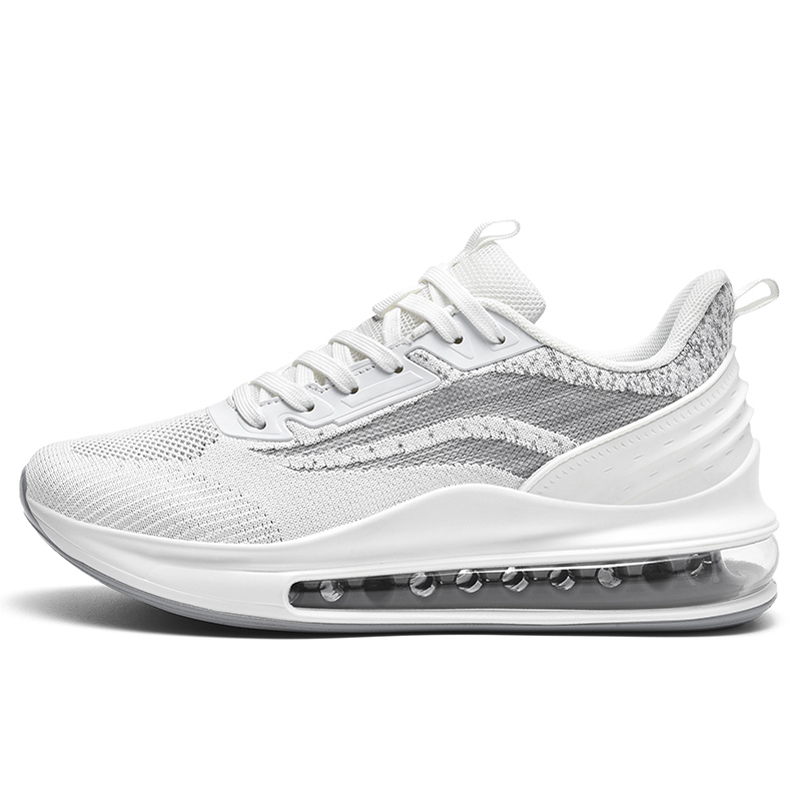 Мужские белые светло-серые кроссовки MEKY с амортизацией, противоскользящей и износостойкой подошвой
Мужские белые светло-серые кроссовки MEKY с амортизацией, противоскользящей и износостойкой подошвой