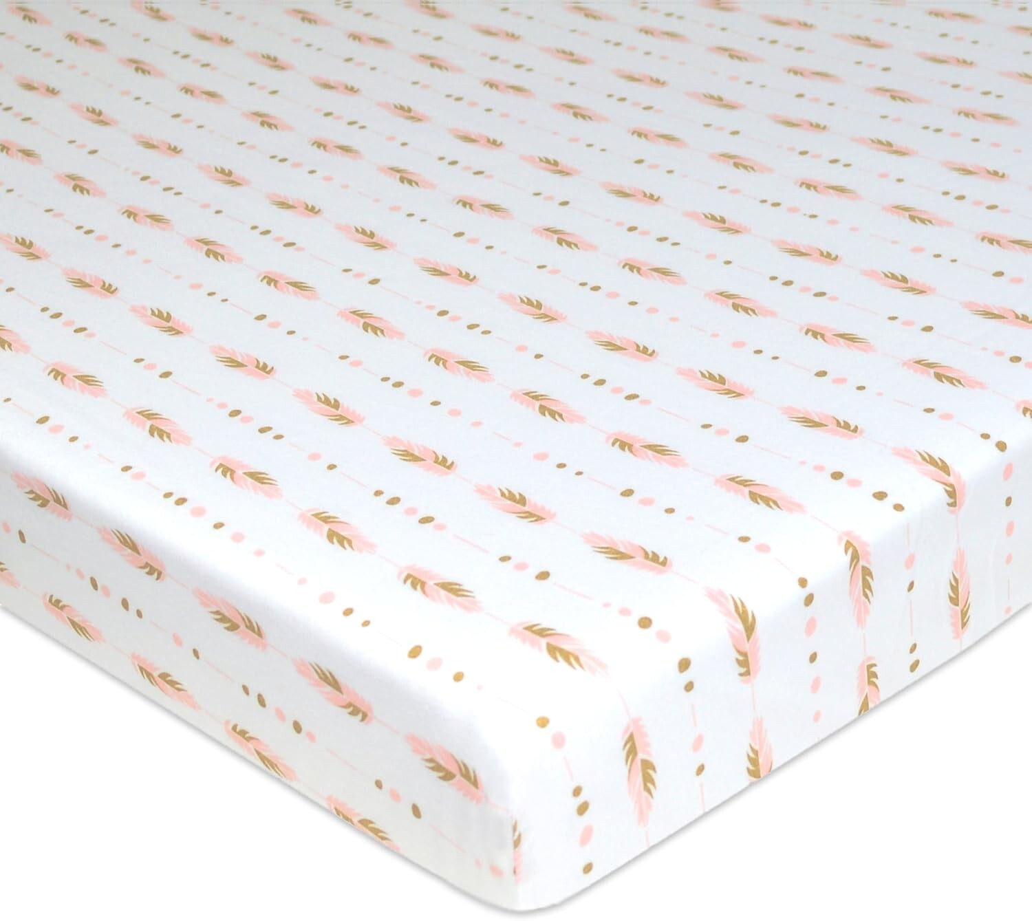 Комплект Fitted Pack N Play Playard от American Baby Company, Sparkle Gold/Pink Feathers
Комплект Fitted Pack N Play Playard от American Baby Company, Sparkle Gold/Pink Feathers