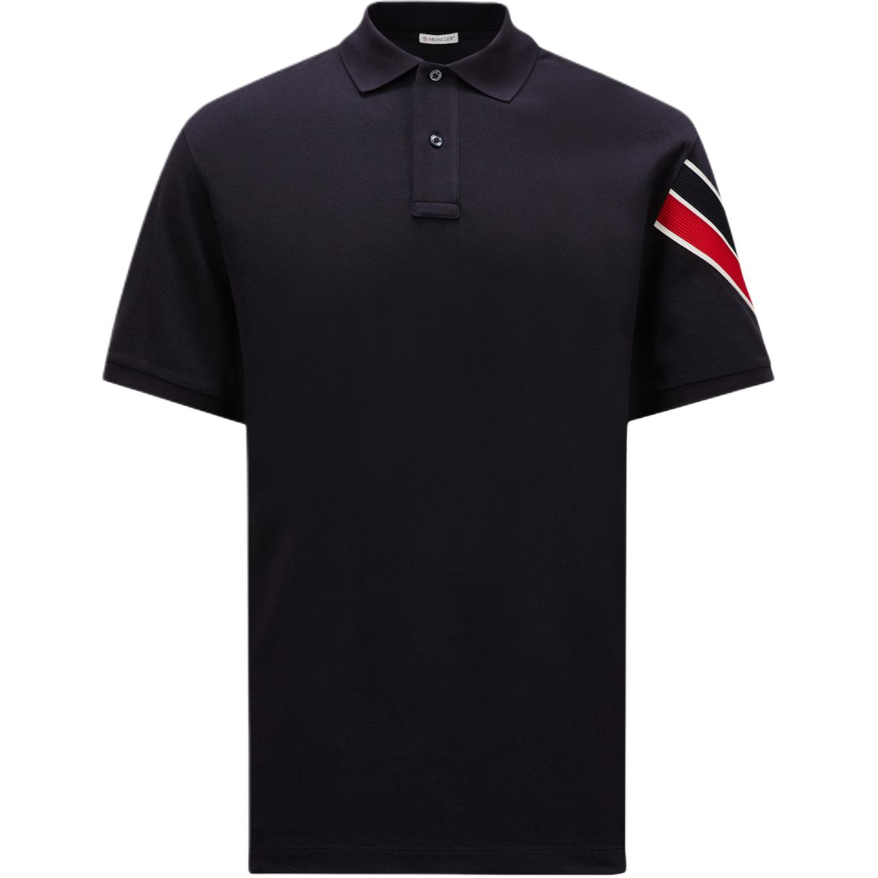 Поло с коротким рукавом и нашивкой с логотипом Moncler, темно-синий
Поло с коротким рукавом и нашивкой с логотипом Moncler, темно-синий