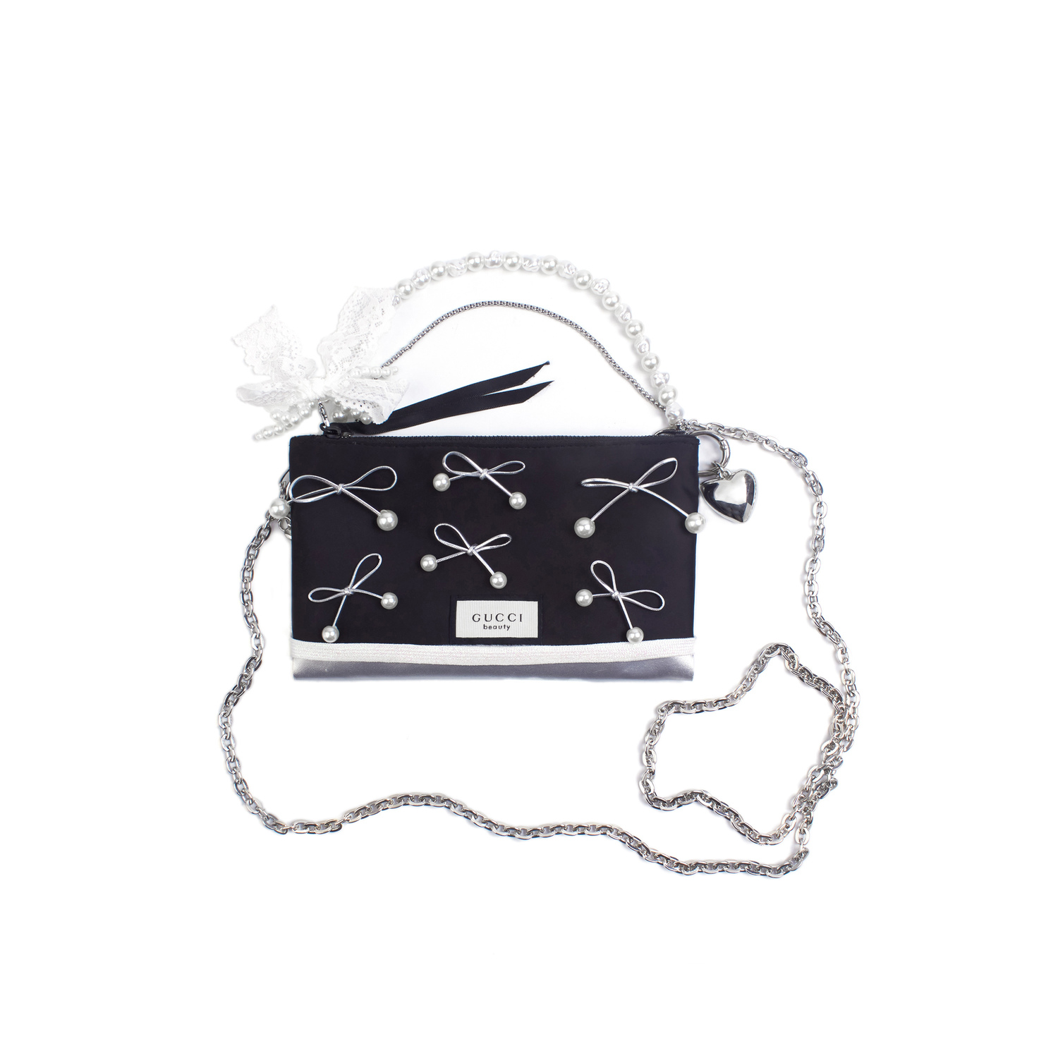 GUCCI Индивидуальная косметичка small flower pearl girlish портативная клапан-конверт regular, black
GUCCI Индивидуальная косметичка small flower pearl girlish портативная клапан-конверт regular, black