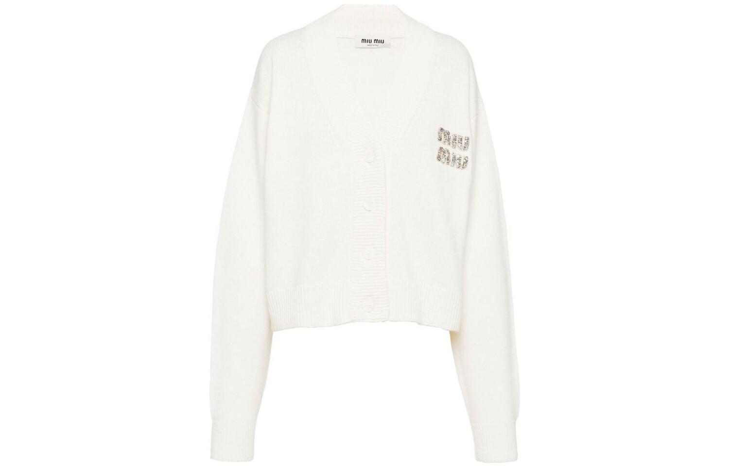 Свитер женский Miu Miu кашемировый, кремовый
Свитер женский Miu Miu кашемировый, кремовый