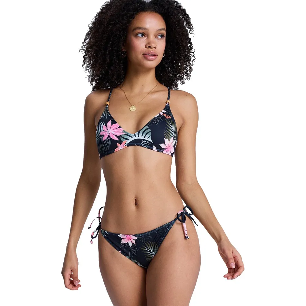 Roxy Paradise Fleur Athletic Triangle Cheeky bikini, черный
Roxy Paradise Fleur Athletic Triangle Cheeky bikini, черный