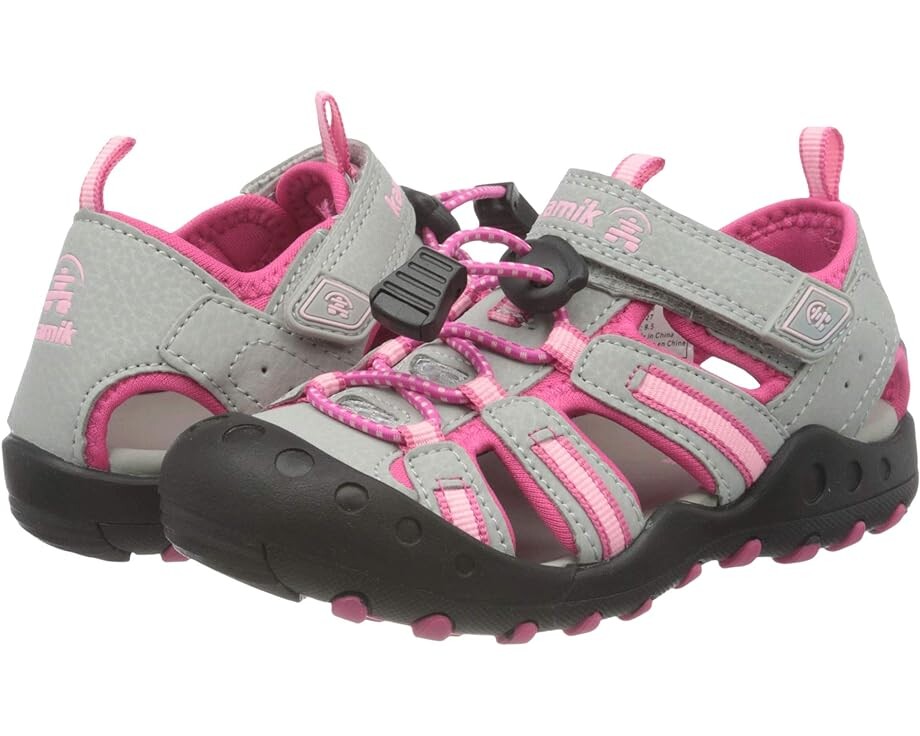 Сандалии Kamik Crab, цвет Grey/Pink
Сандалии Kamik Crab, цвет Grey/Pink