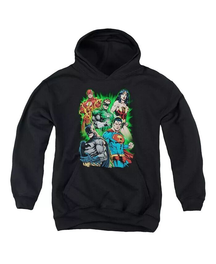 Толстовка с капюшоном Boys of America Youth Will Power Pull Over Justice League, черный
Толстовка с капюшоном Boys of America Youth Will Power Pull Over Justice League, черный