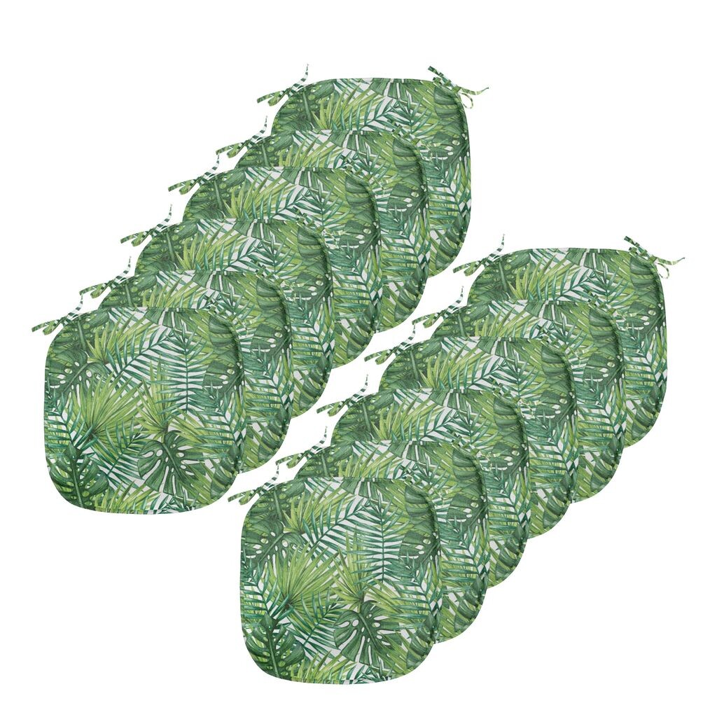 Подушки для обеденного стула ABAKUHAUS Leaf, листья деревьев, акварель, декоративная водонепроницаемая подушка с ремнями для кухонных сидений, 40 см x 40 см — упаковка из 12 шт., светло-зеленый, темно-зеленый
Подушки для обеденного стула ABAKUHAUS Leaf, листья деревьев, акварель, декоративная водонепроницаемая подушка с ремнями для кухонных сидений, 40 см x 40 см — упаковка из 12 шт., светло-зеленый, темно-зеленый