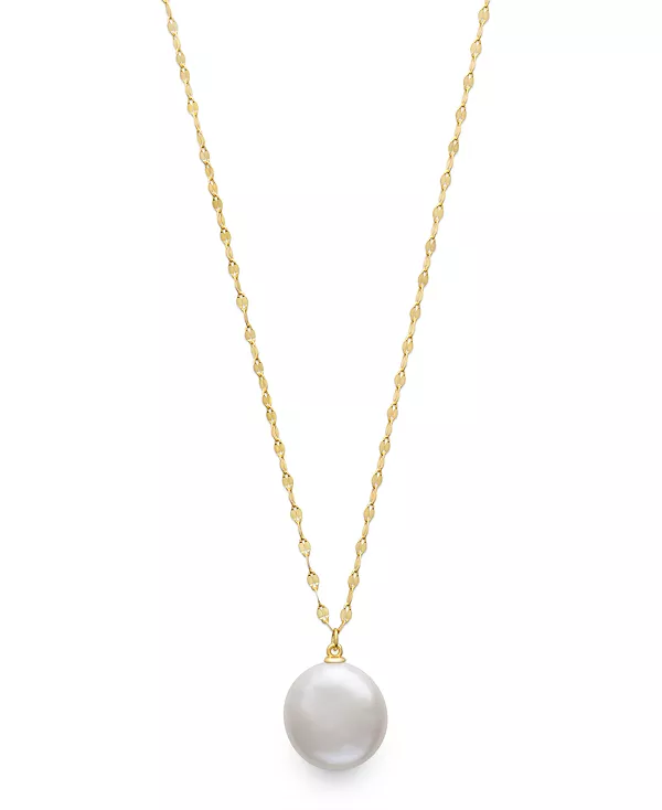 Ожерелье из пресноводного жемчуга (12–13 мм) в 14-каратном золоте на серебре Belle De Mer, white
Ожерелье из пресноводного жемчуга (12–13 мм) в 14-каратном золоте на серебре Belle De Mer, white