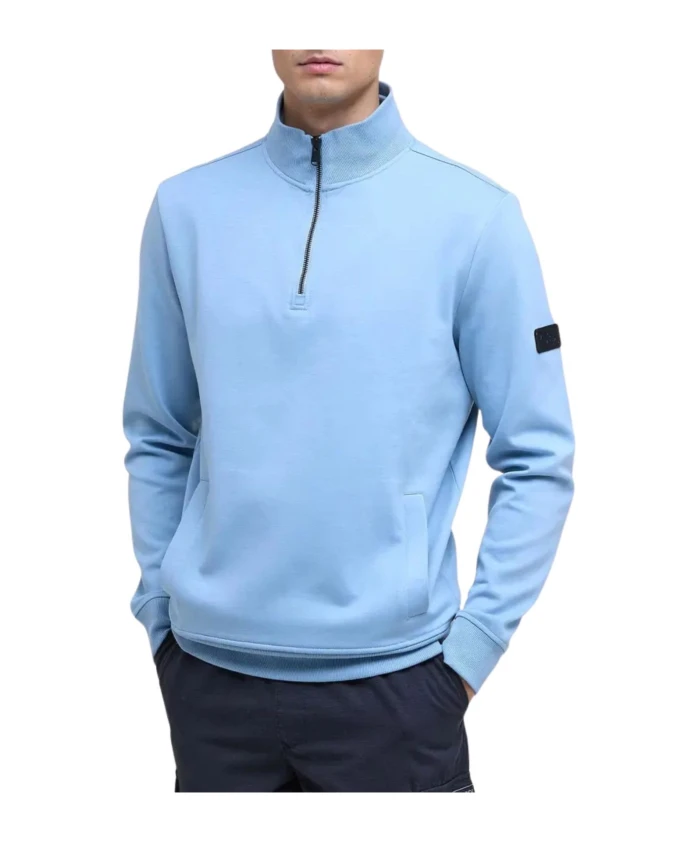 Толстовка Ilford из трикотажа с половинной молнией Barbour, синий
Толстовка Ilford из трикотажа с половинной молнией Barbour, синий