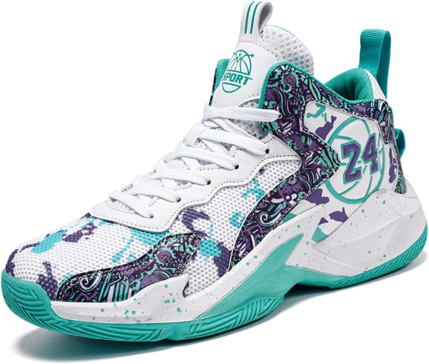 Противоскользящие баскетбольные кроссовки Ucilxi, белый/зеленый
Противоскользящие баскетбольные кроссовки Ucilxi, белый/зеленый