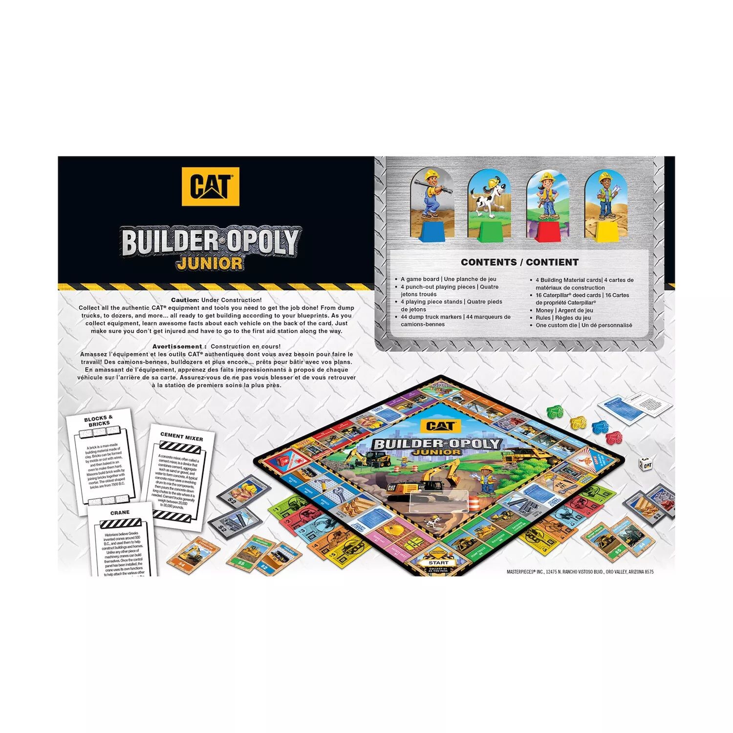 Шедевры Пазлы Caterpillar - Строитель Opoly Junior Game Masterpieces Puzzles
Шедевры Пазлы Caterpillar - Строитель Opoly Junior Game Masterpieces Puzzles