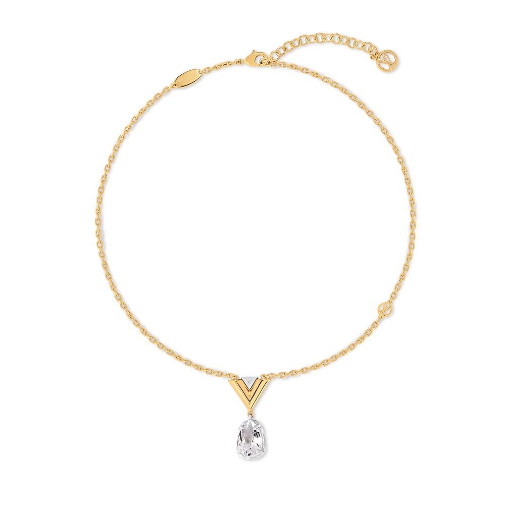 Ожерелье V for Vuitton Louis Vuitton, золотой
Ожерелье V for Vuitton Louis Vuitton, золотой