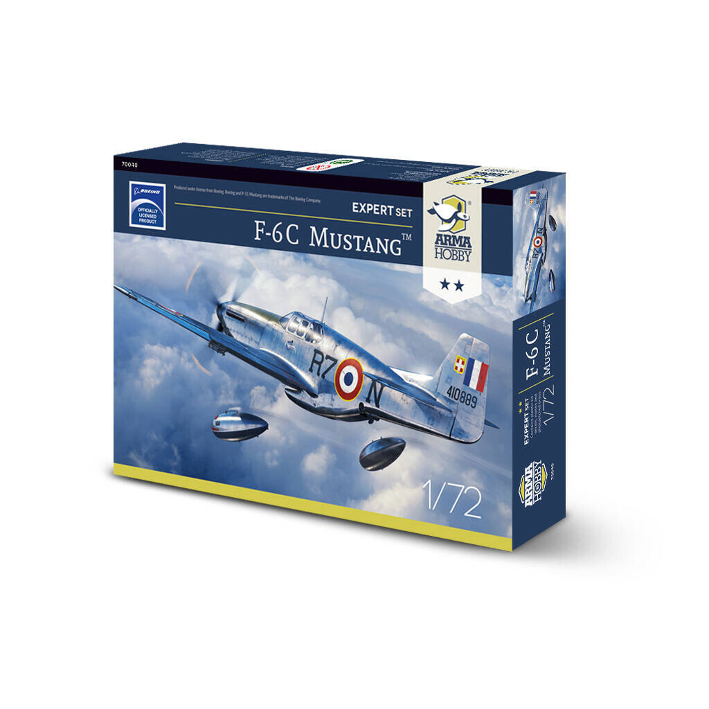 70040 F-6C Mustang (экспертный набор) Arma Hobby
70040 F-6C Mustang (экспертный набор) Arma Hobby