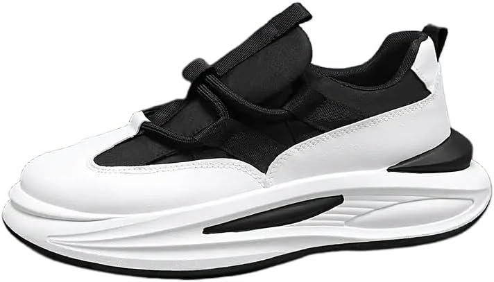 Мужские слипоны-кроссовки - низкие, дышащие, верх из ПУ/ткани, Амортизирующая стелька из ЭВА и прочная подошва из ПВХ, Белый и черный цвета для повседневной носки в любое время года Clolinde
Мужские слипоны-кроссовки - низкие, дышащие, верх из ПУ/ткани, Амортизирующая стелька из ЭВА и прочная подошва из ПВХ, Белый и черный цвета для повседневной носки в любое время года Clolinde