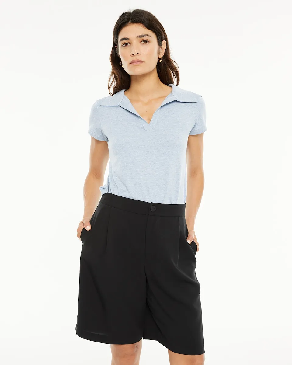 Женская футболка с коротким рукавом и воротником поло System Action, светло-голубой
Женская футболка с коротким рукавом и воротником поло System Action, светло-голубой