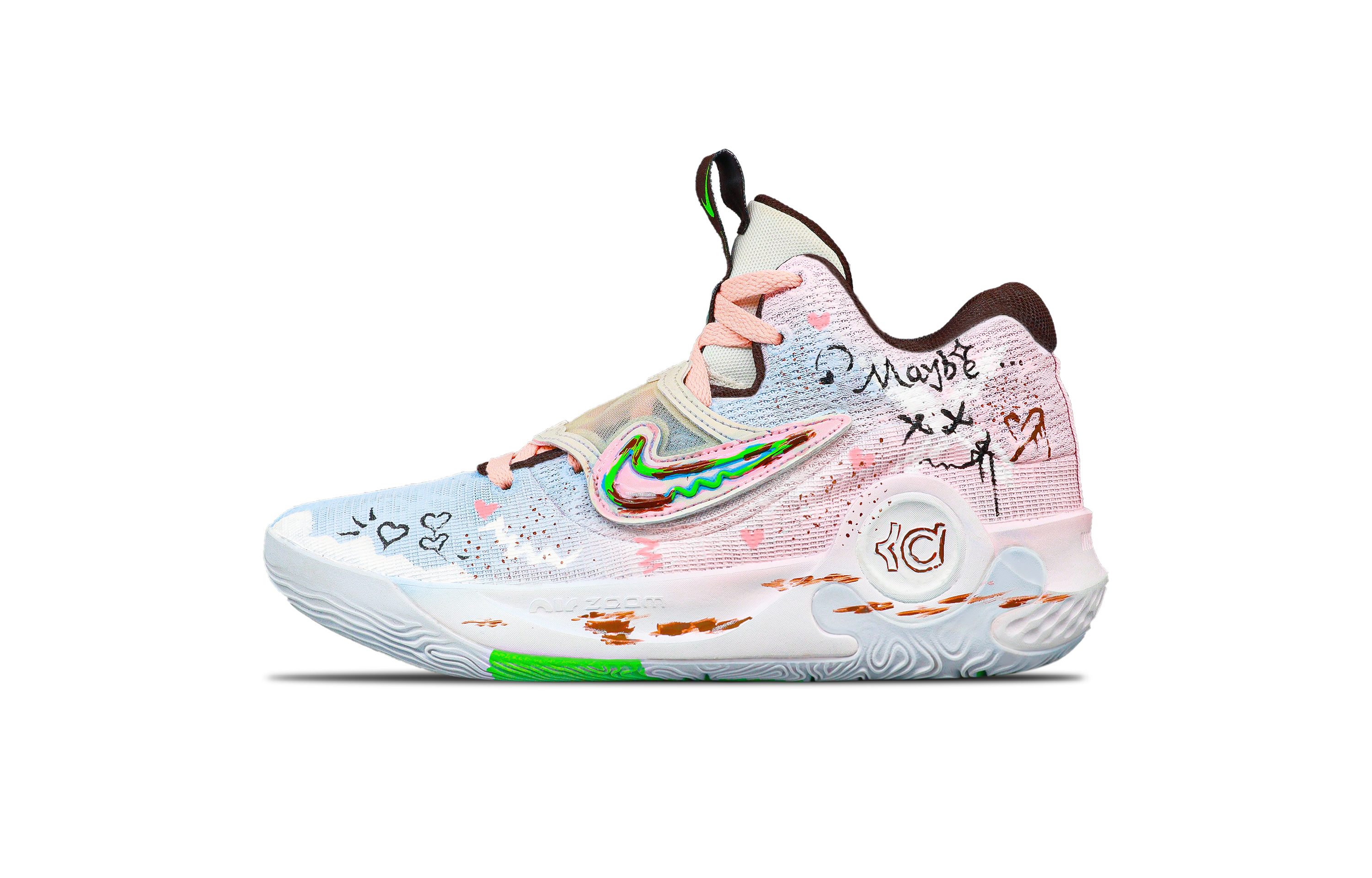 Nike Баскетбольные кроссовки KD Trey 5 Shock Absorbers с противоскользящим покрытием, износостойкие, низкие, мужские, розовые
Nike Баскетбольные кроссовки KD Trey 5 Shock Absorbers с противоскользящим покрытием, износостойкие, низкие, мужские, розовые