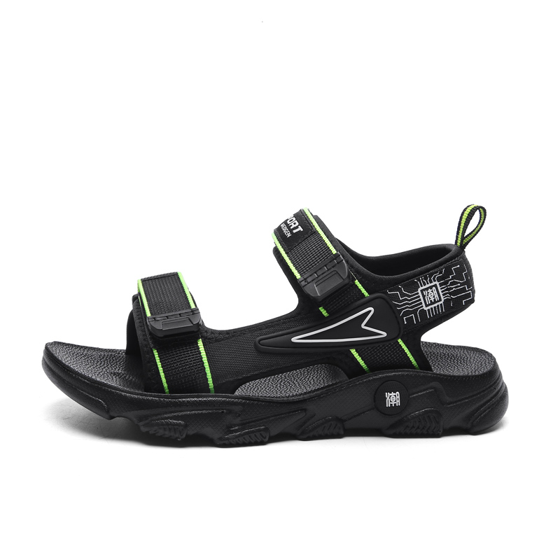 Детские сандалии с нескользящей подошвой и износостойким верхом NEZHACHAOHAI, черный/зеленый
Детские сандалии с нескользящей подошвой и износостойким верхом NEZHACHAOHAI, черный/зеленый