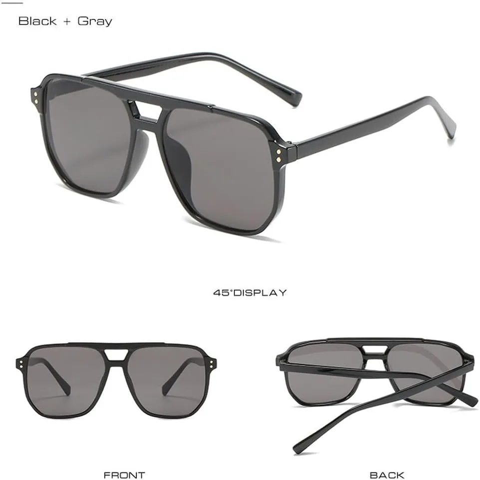 Ретро-солнцезащитные очки с двойной перемычкой для женщин, модные сине-оранжевые градиентные оттенки, защита от ультрафиолета UV400 для мужчин TKKTLLT, Champagne Tea
Ретро-солнцезащитные очки с двойной перемычкой для женщин, модные сине-оранжевые градиентные оттенки, защита от ультрафиолета UV400 для мужчин TKKTLLT, Champagne Tea