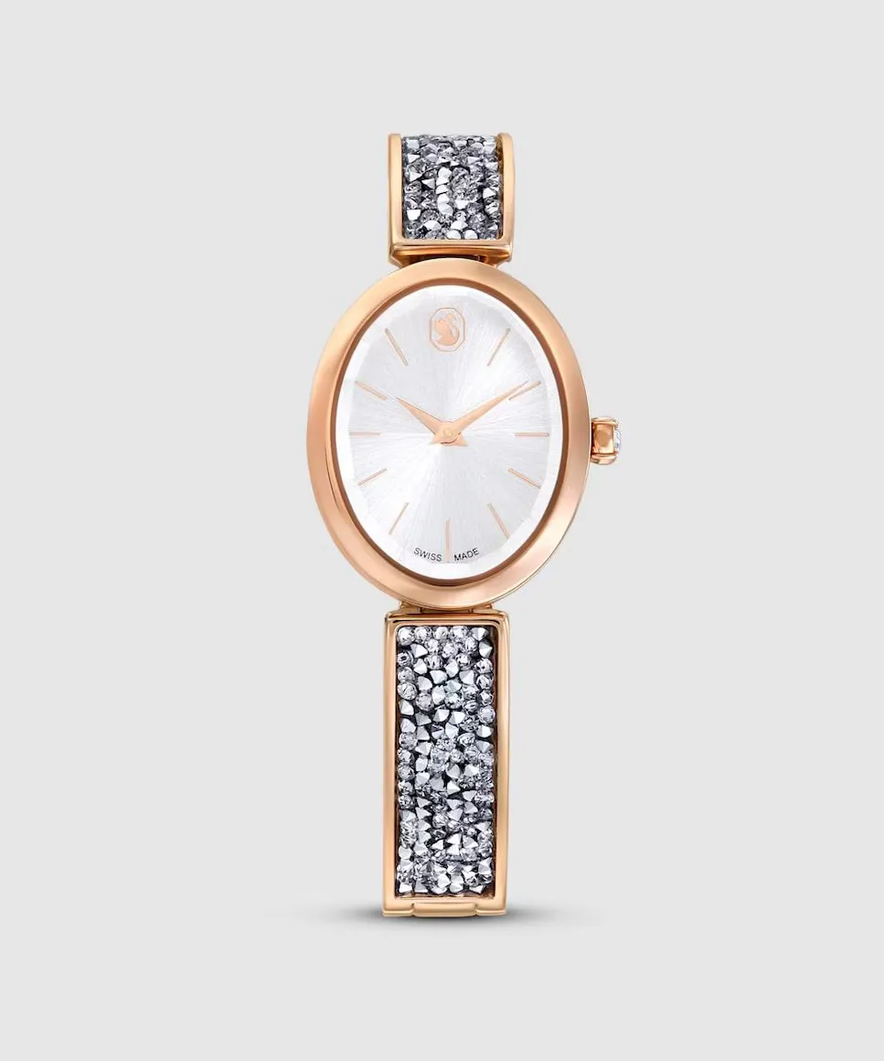 Женские часы Crystal Rock Oval с металлическим браслетом и камнями серебристого цвета Swarovski, серебряный
Женские часы Crystal Rock Oval с металлическим браслетом и камнями серебристого цвета Swarovski, серебряный