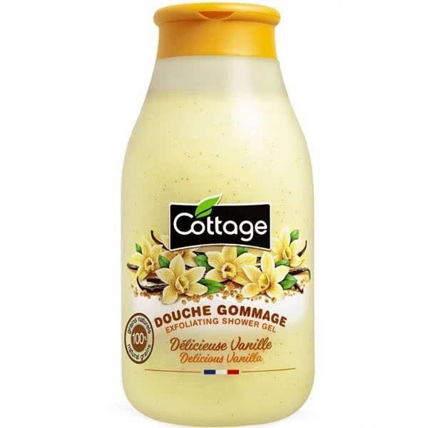 COTTAGE Отшелушивающий гель для душа Delicious Vanilla 270 мл
COTTAGE Отшелушивающий гель для душа Delicious Vanilla 270 мл