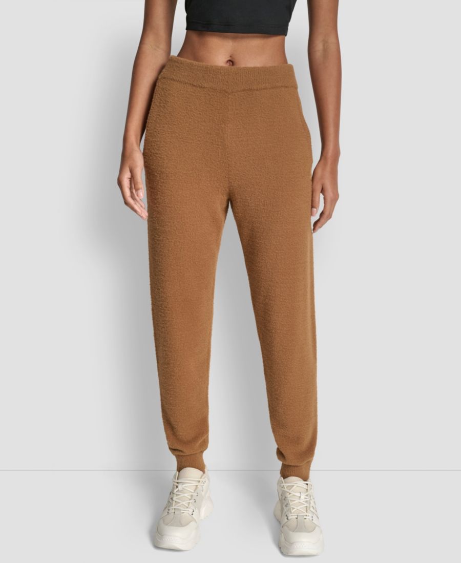 Женские спортивные брюки из перьевой пряжи в тон DKNY, Burnt Sugar
Женские спортивные брюки из перьевой пряжи в тон DKNY, Burnt Sugar