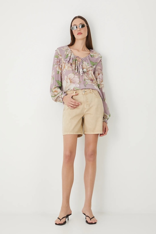 Хлопковые джинсовые шорты Medicine, бежевый
Хлопковые джинсовые шорты Medicine, бежевый