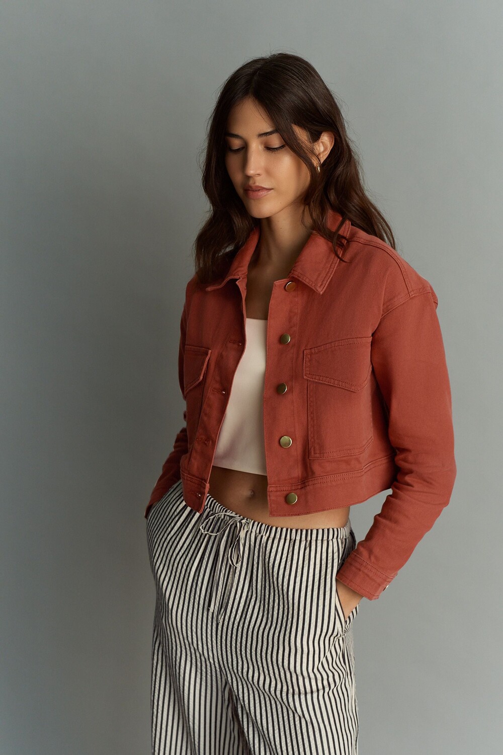 Практичная куртка из хлопка Next, красный
Практичная куртка из хлопка Next, красный