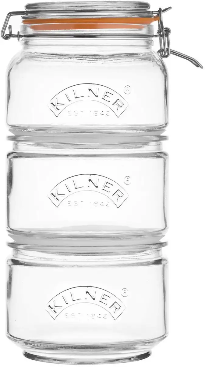 Банка для хранения KILNER, (набор, 3 шт, 2 х 0,88 л, 1 х 0,9 л) 32 см, цвет transparent
Банка для хранения KILNER, (набор, 3 шт, 2 х 0,88 л, 1 х 0,9 л) 32 см, цвет transparent