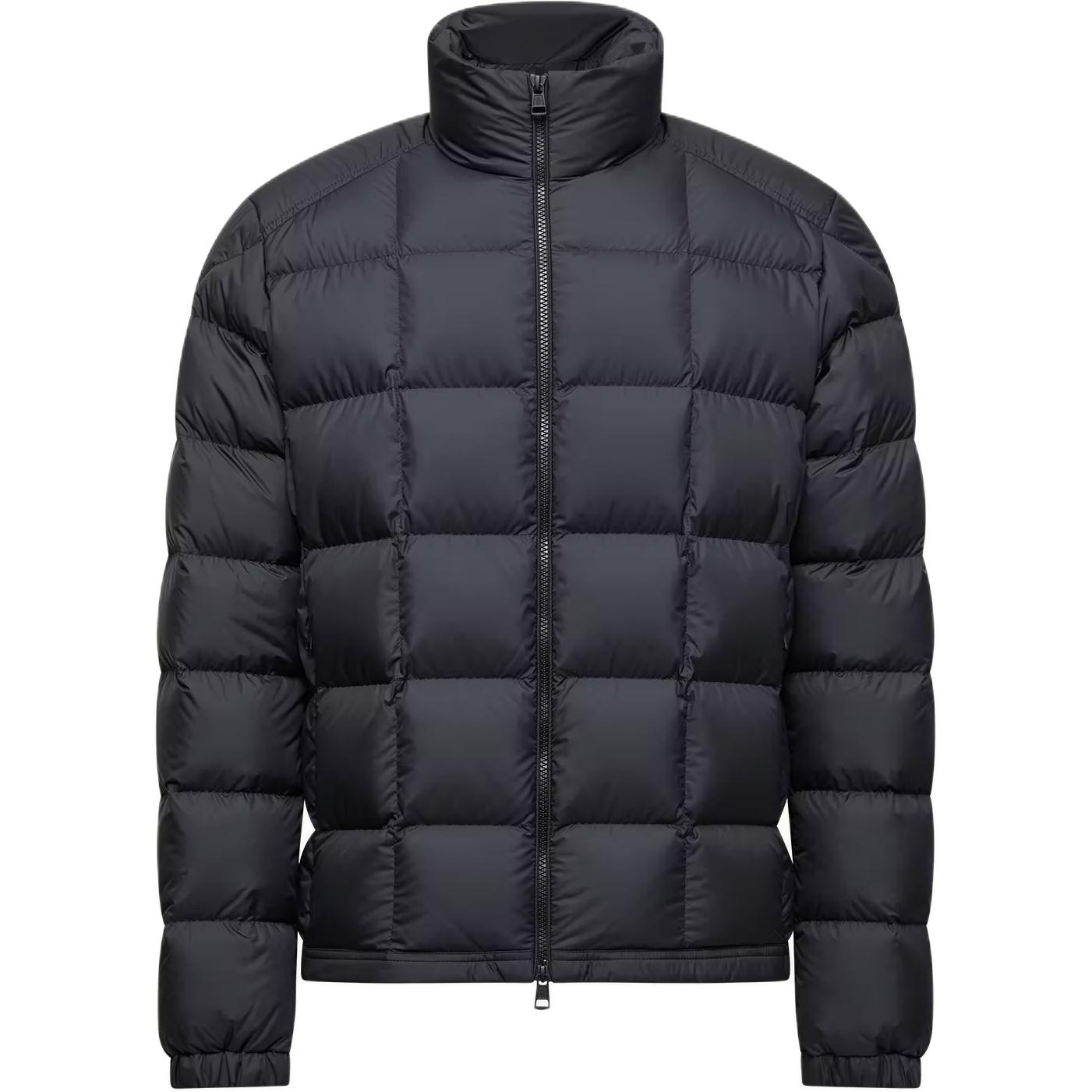 Пуховая куртка Eglise с квадратной стежкой и капюшоном Moncler, черный
Пуховая куртка Eglise с квадратной стежкой и капюшоном Moncler, черный