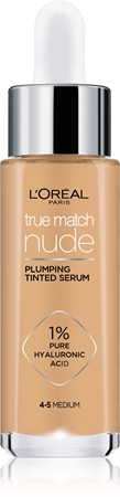 Сыворотка для унификации тона кожи L’Oréal Paris True Match Nude Plumping Tinted Serum, 4-5 Medium 30 ml
Сыворотка для унификации тона кожи L’Oréal Paris True Match Nude Plumping Tinted Serum, 4-5 Medium 30 ml