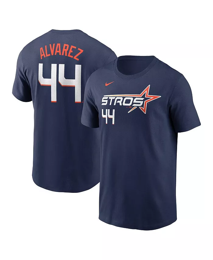 Мужская футболка Yordan Alvarez Houston Astros City Connect 2025 с именем и номером, цвет Navy Nike
Мужская футболка Yordan Alvarez Houston Astros City Connect 2025 с именем и номером, цвет Navy Nike