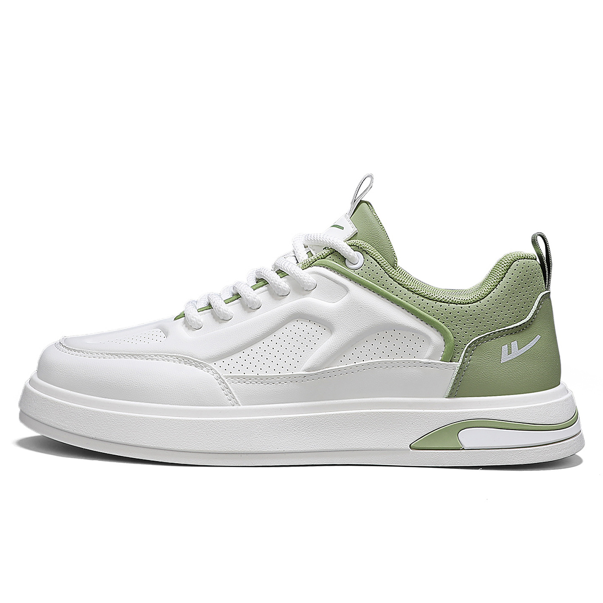 WARRIOR Износостойкие и легкие мужские скейтерские кроссовки лоу-топ бело-зеленые, цвет White Green
WARRIOR Износостойкие и легкие мужские скейтерские кроссовки лоу-топ бело-зеленые, цвет White Green