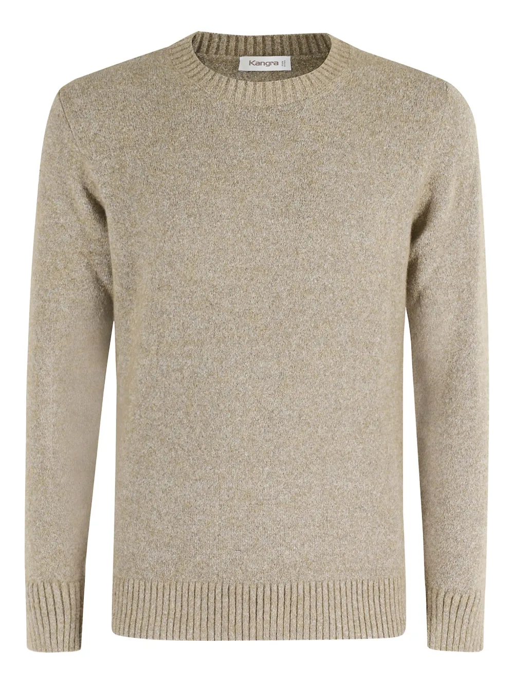 Свитер с круглым вырезом и длинными рукавами Kangra, нейтральный 
Свитер с круглым вырезом и длинными рукавами Kangra, нейтральный