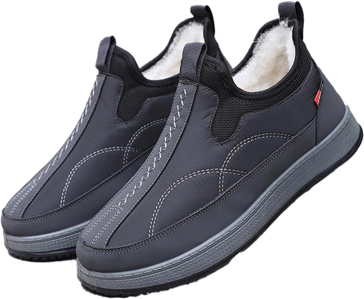 Мужские зимние ботинки с утолщенной флисовой подкладкой, водонепроницаемые снегоступы, повседневные утепленные прогулочные ботинки с меховой подкладкой Ghtrhsb, серый
Мужские зимние ботинки с утолщенной флисовой подкладкой, водонепроницаемые снегоступы, повседневные утепленные прогулочные ботинки с меховой подкладкой Ghtrhsb, серый