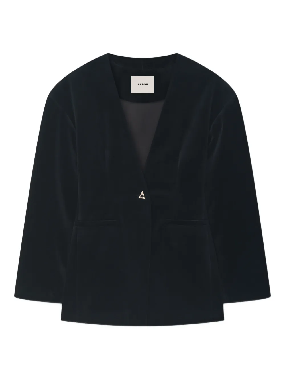 Структурированный жакет somerset с v-образным вырезом AERON, черный
Структурированный жакет somerset с v-образным вырезом AERON, черный