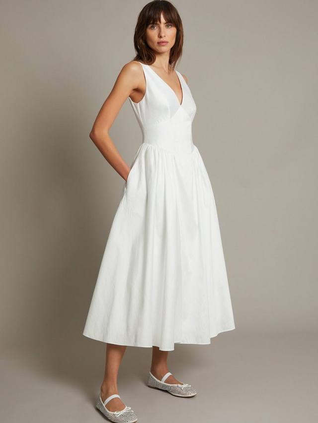 Свадебное платье-клеш от колетт Monsoon, слоновая кость
Свадебное платье-клеш от колетт Monsoon, слоновая кость