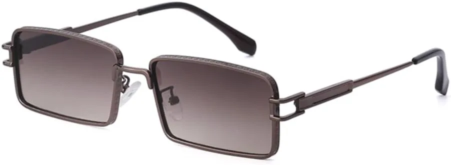 MUTYNE Женские модные солнцезащитные очки квадратной формы из металла, классические мужские очки для отдыха на природе, ретро-очки для вечеринок, зауженные книзу, C5
MUTYNE Женские модные солнцезащитные очки квадратной формы из металла, классические мужские очки для отдыха на природе, ретро-очки для вечеринок, зауженные книзу, C5